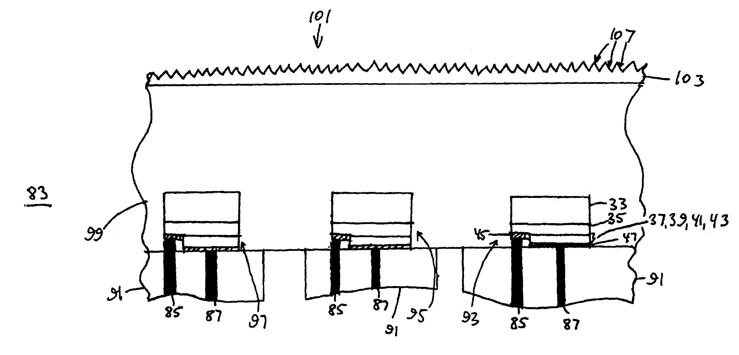 Solid state lighting device with reduced form factor including LED with directional emission and package with microoptics