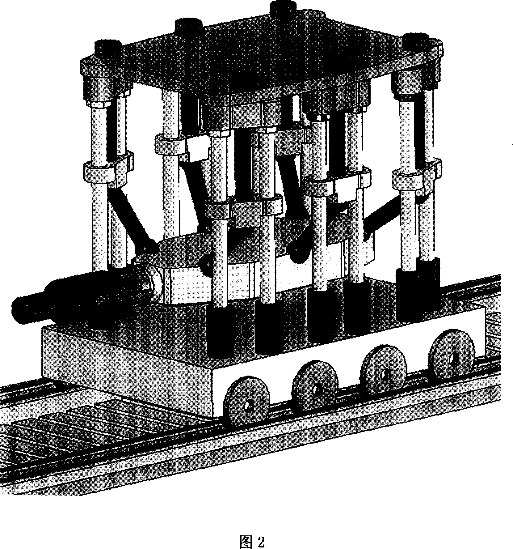 Six-dimensional parallel forging operator