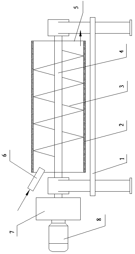 Alcohol vinasse waste slag treatment system and treatment method