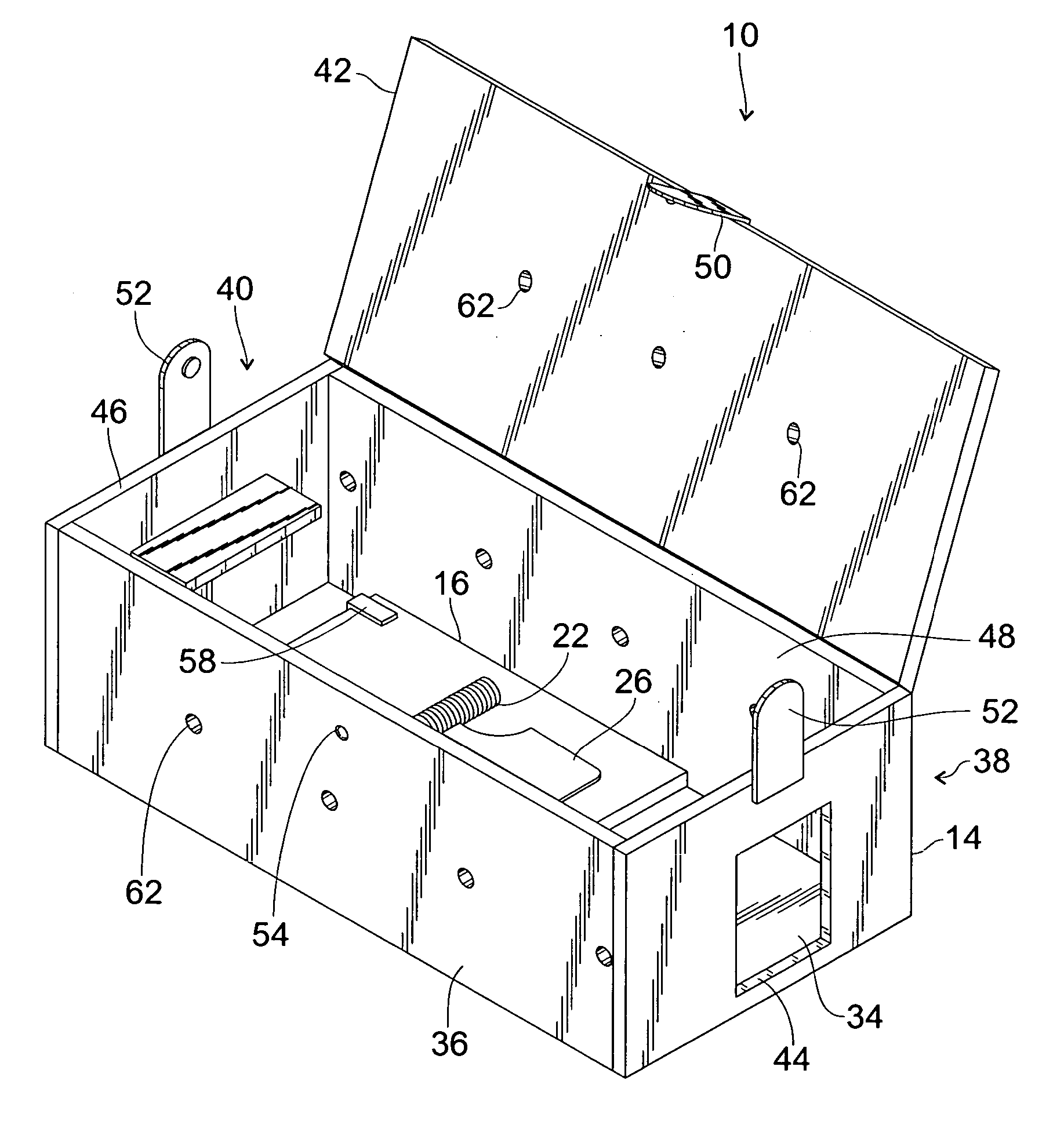 Snap trap enclosure for trapping and killing rodents