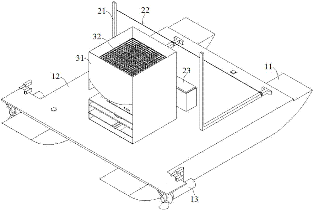 Water-surface automatic cruising-type solar bait casting boat and method