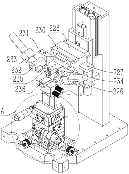 A coupling device for light emitting and receiving components