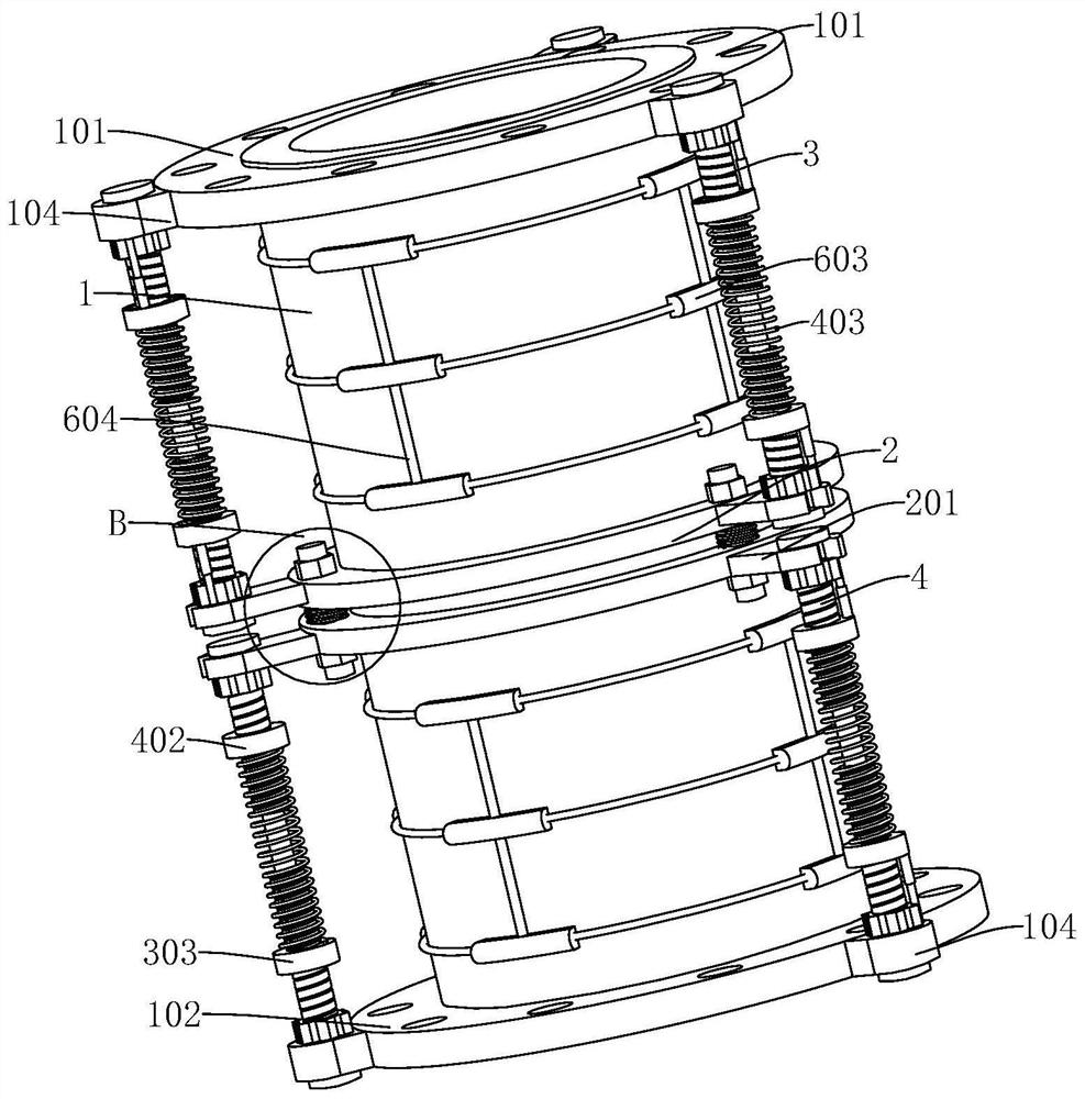 Bellows expansion joint and bellows