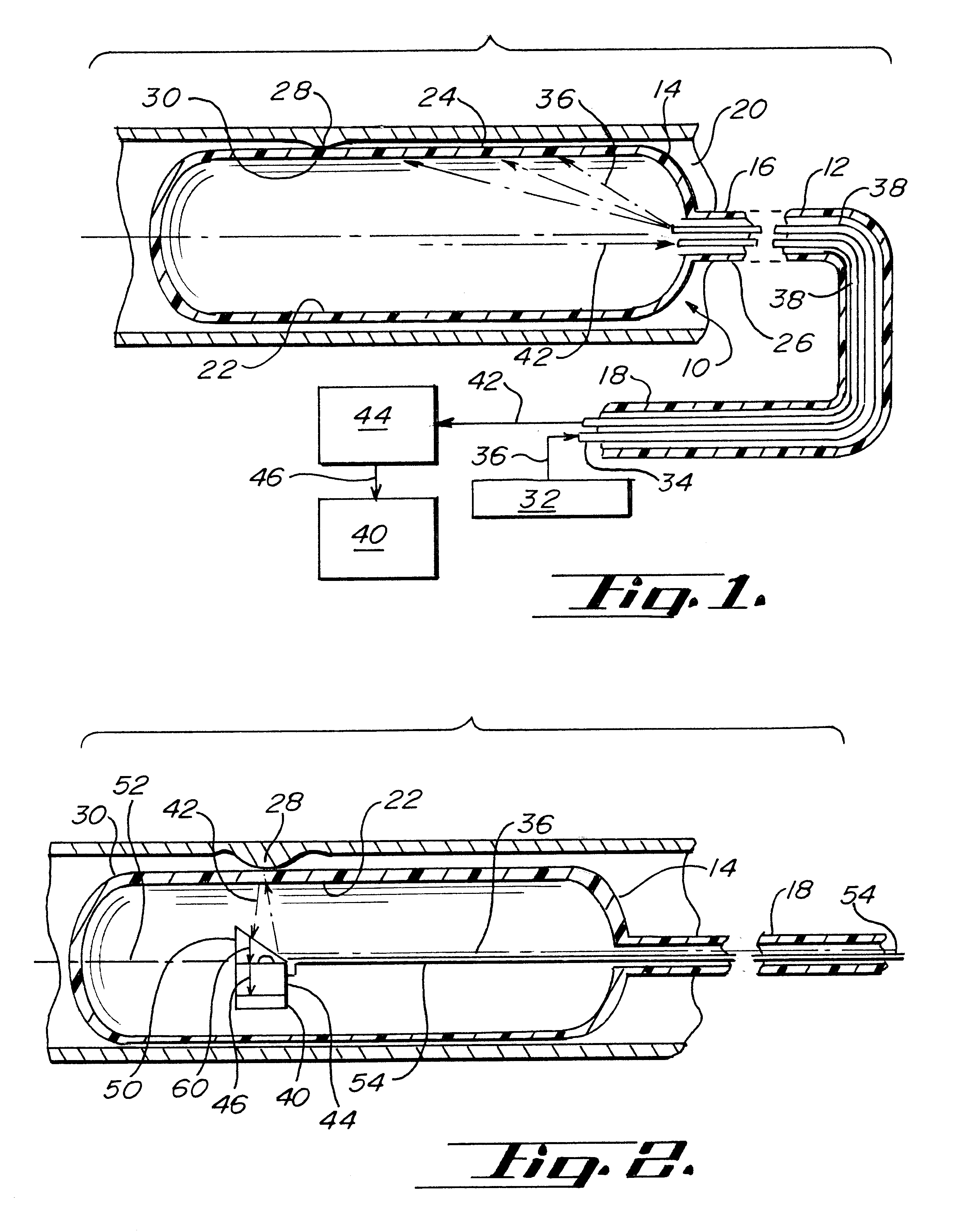 Temperature measuring balloon