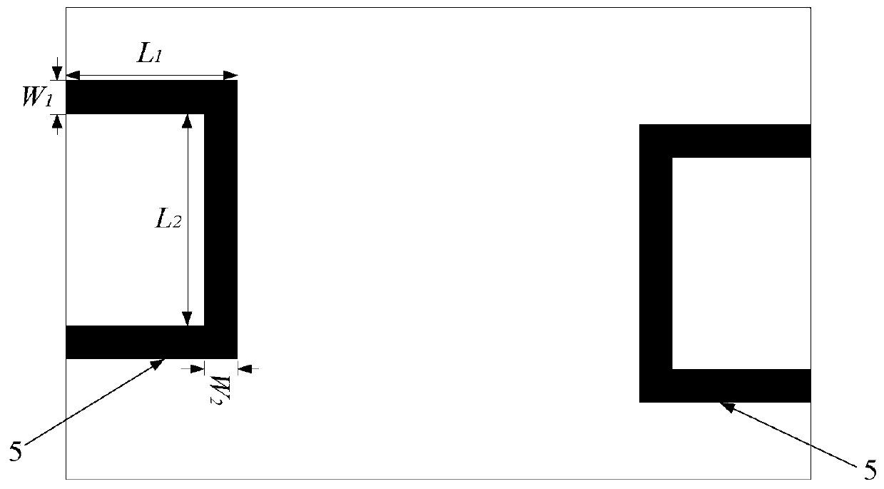 Double-frequency differential band-pass filter based on branch load resonator