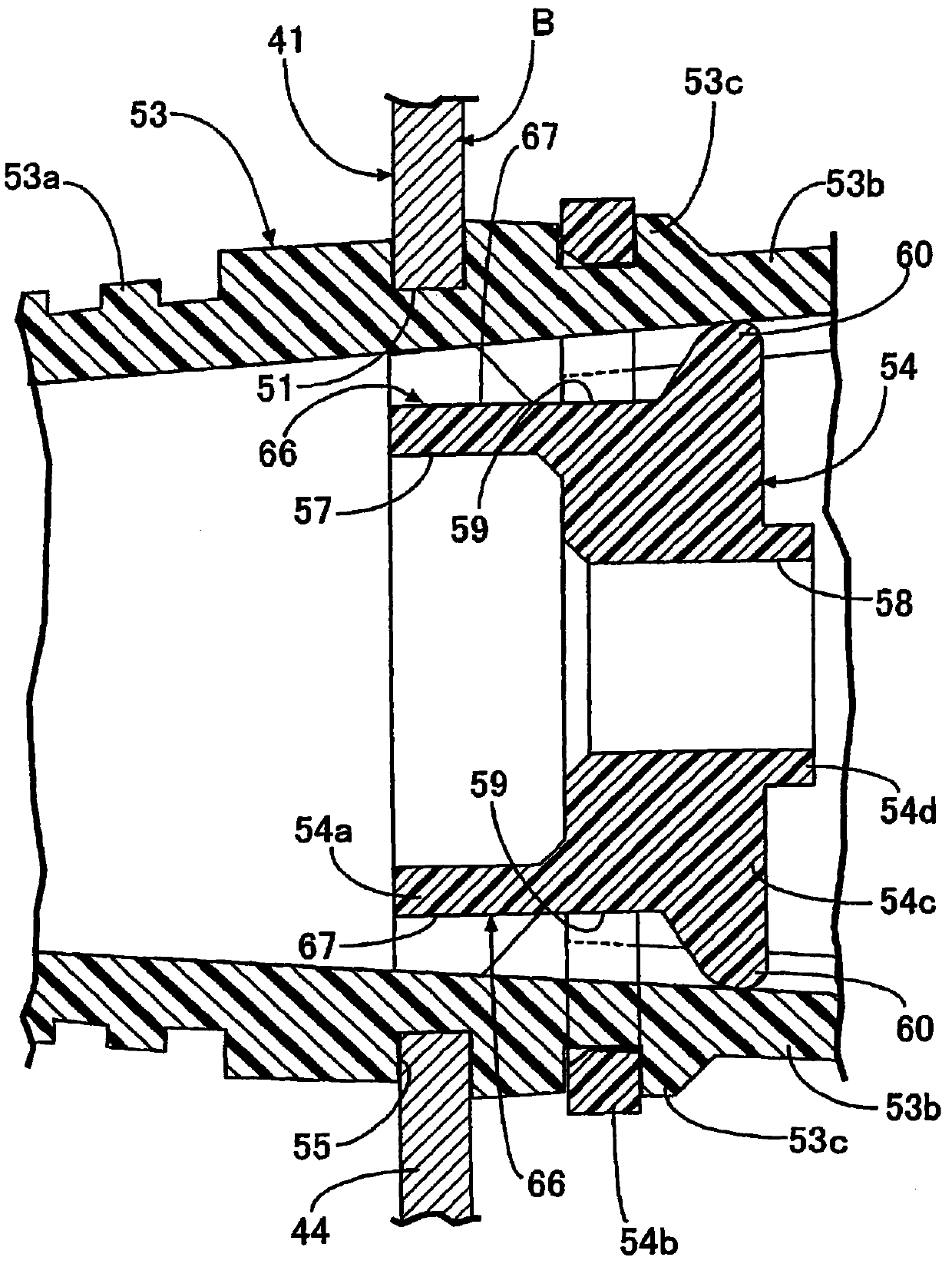 Direction indicator light mounting structure for engine driven cart