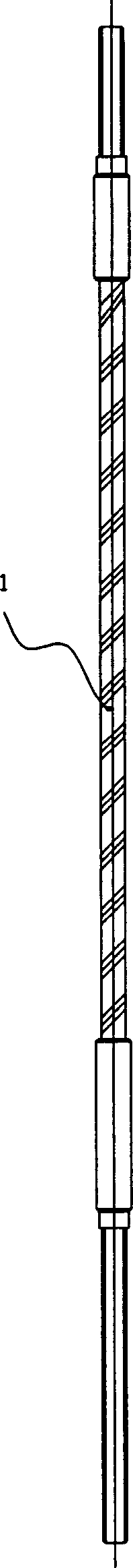 Dynamic vibration absorption and energy consumption apparatus for reducing wind vibration response of high tower structure