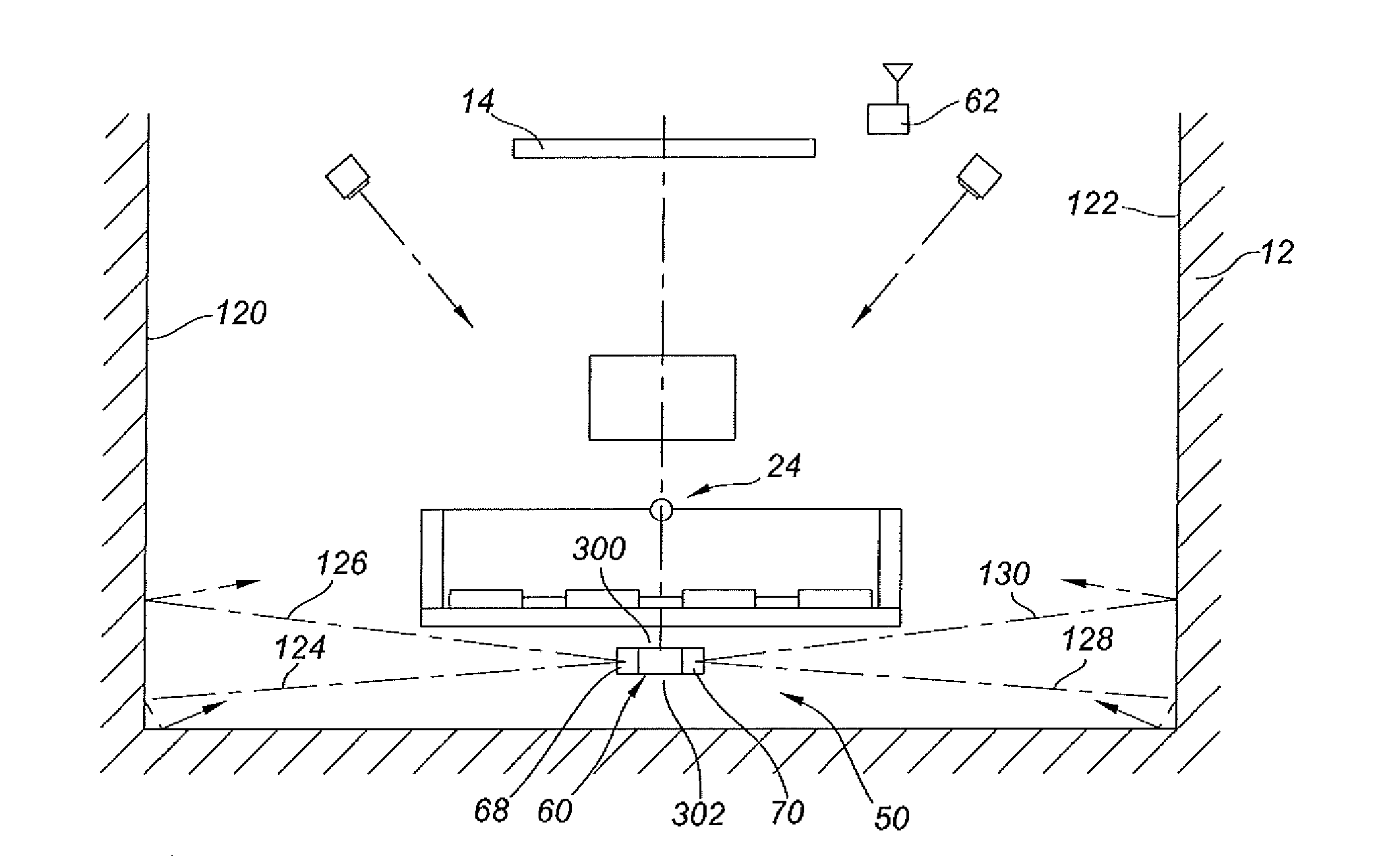 Single enclosure surround sound loudspeaker system and method