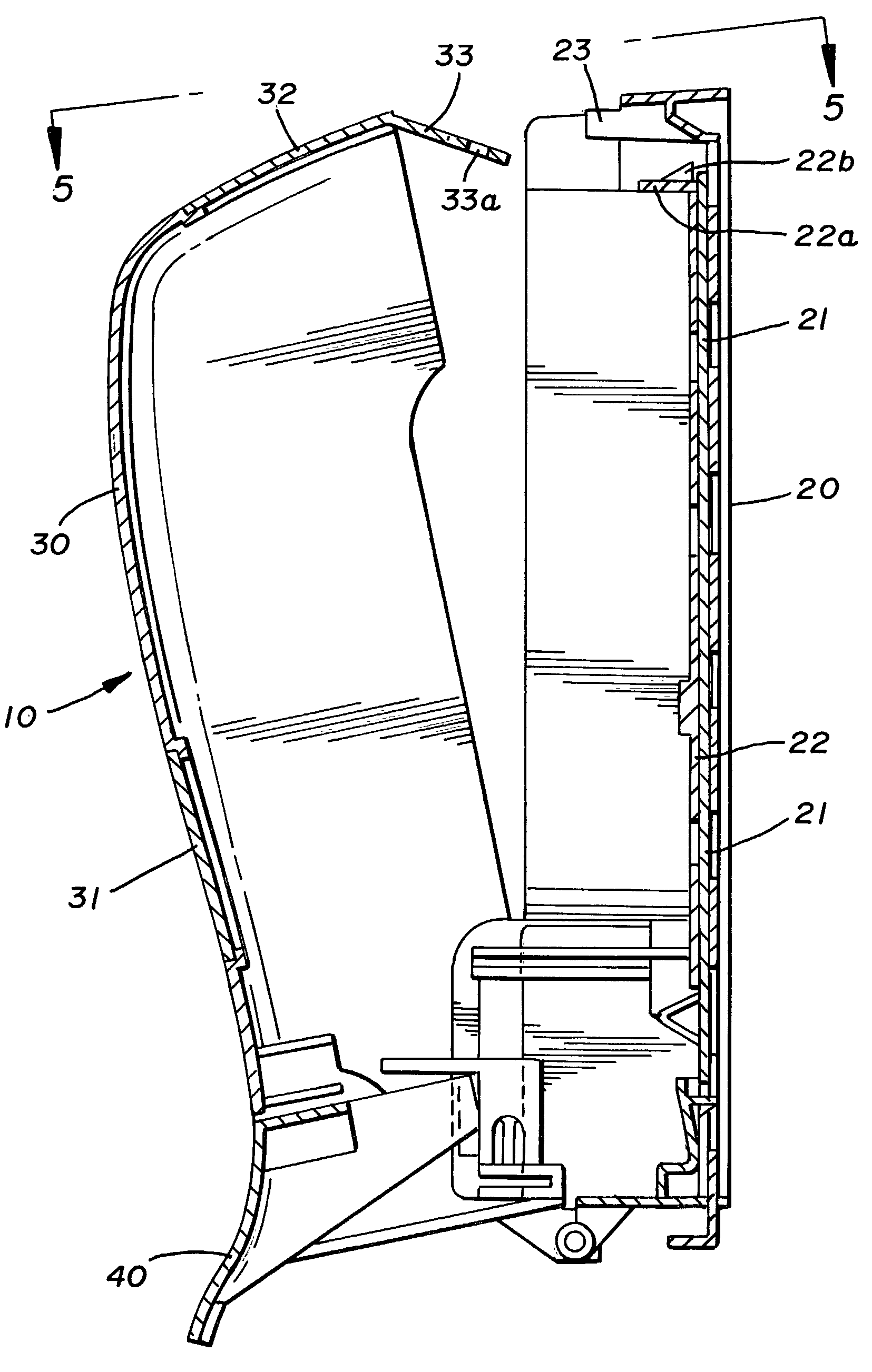 Tamper proof latch for dispensers