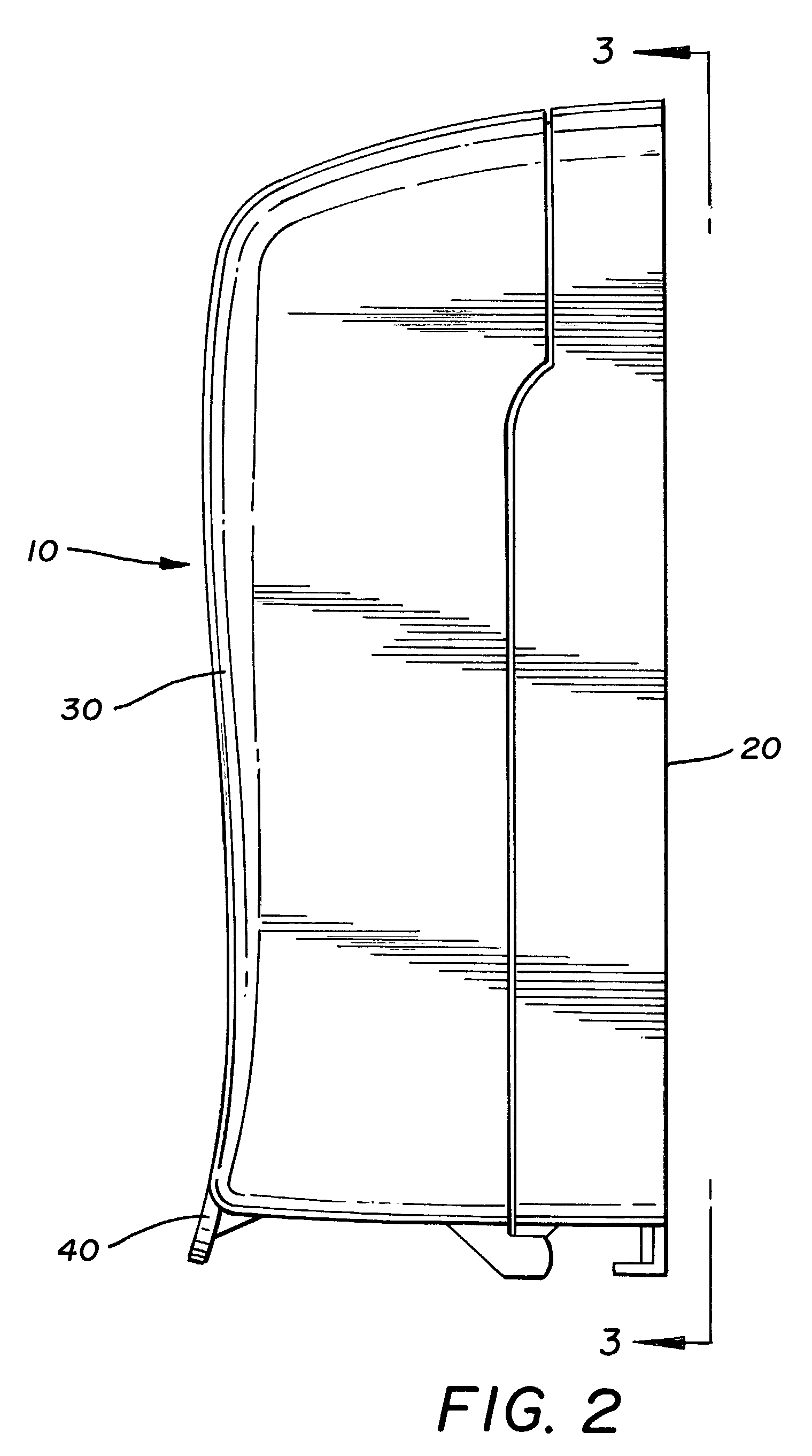 Tamper proof latch for dispensers