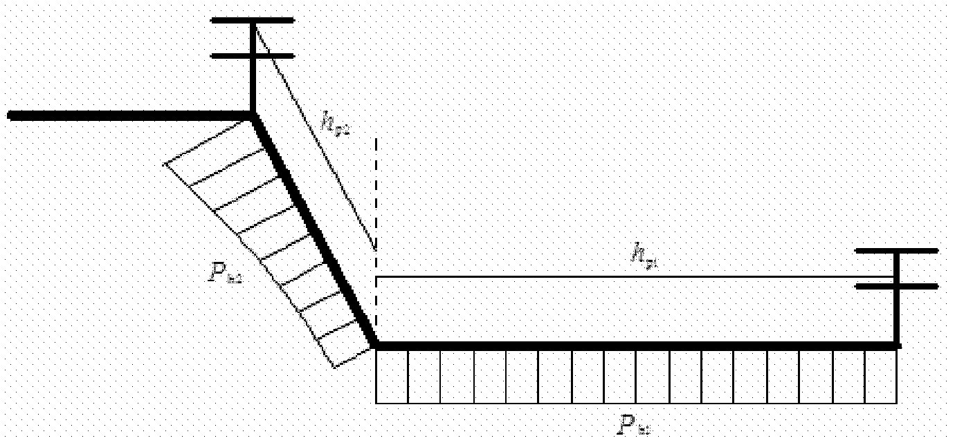 Line wind load computing method for transmission tower in micro-morphogenetic region