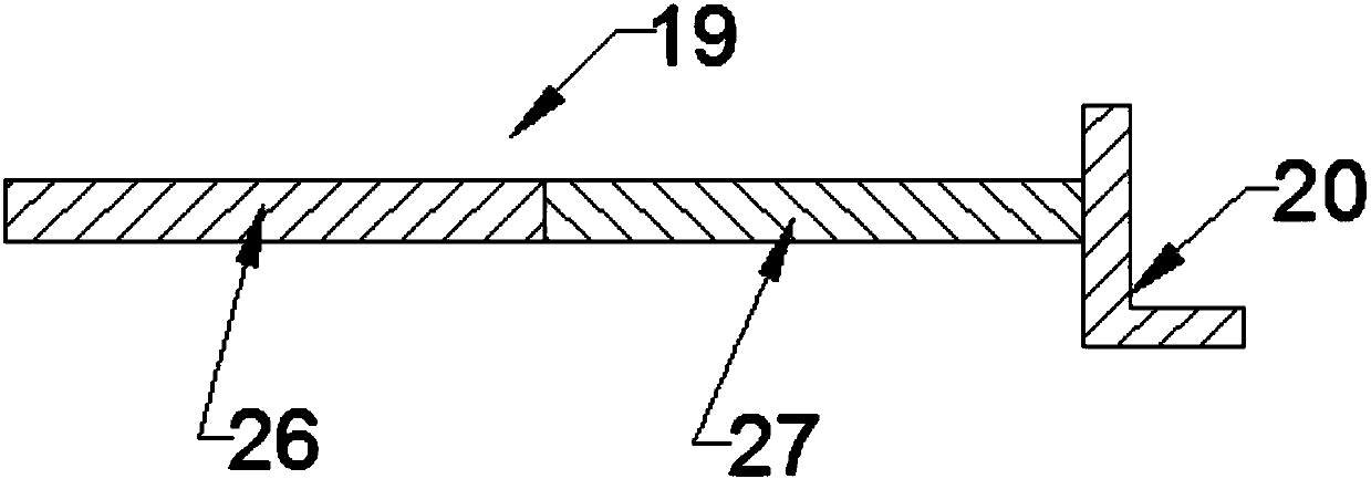 Building glass transportation device facilitating loading