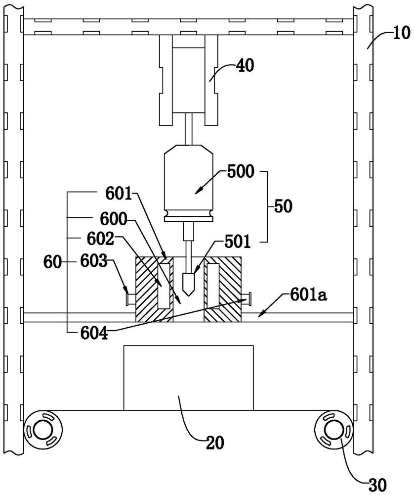 Drilling system for numerically-controlled machine tool spindle box and heat dissipating method of drilling system