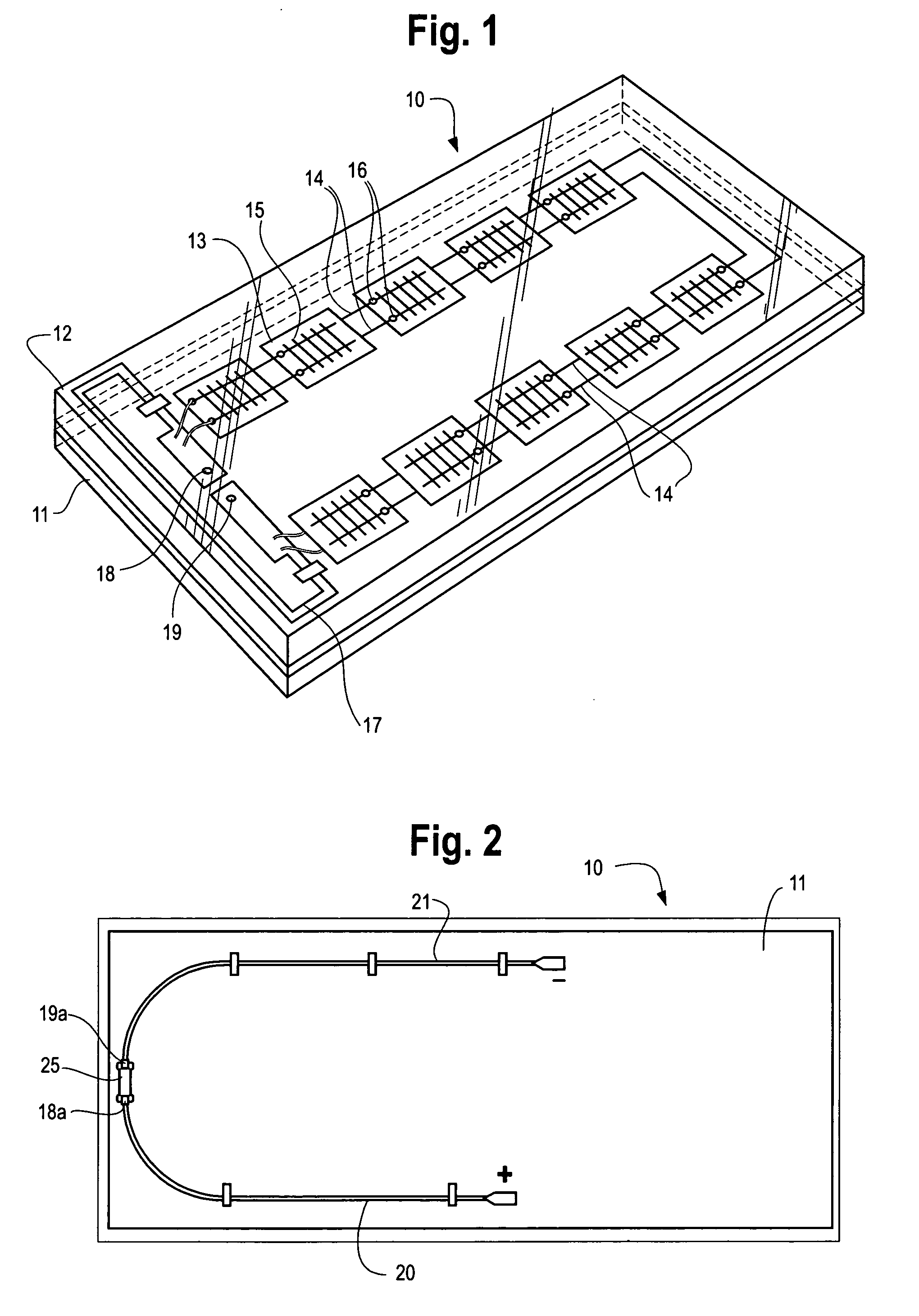 Junction box for output wiring from solar module and method of installing same