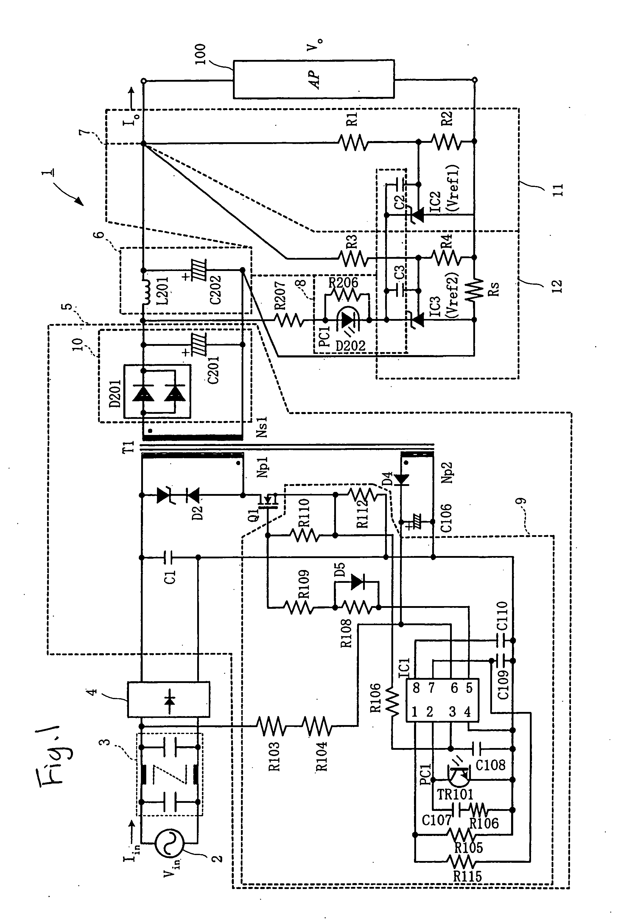 Switching power device