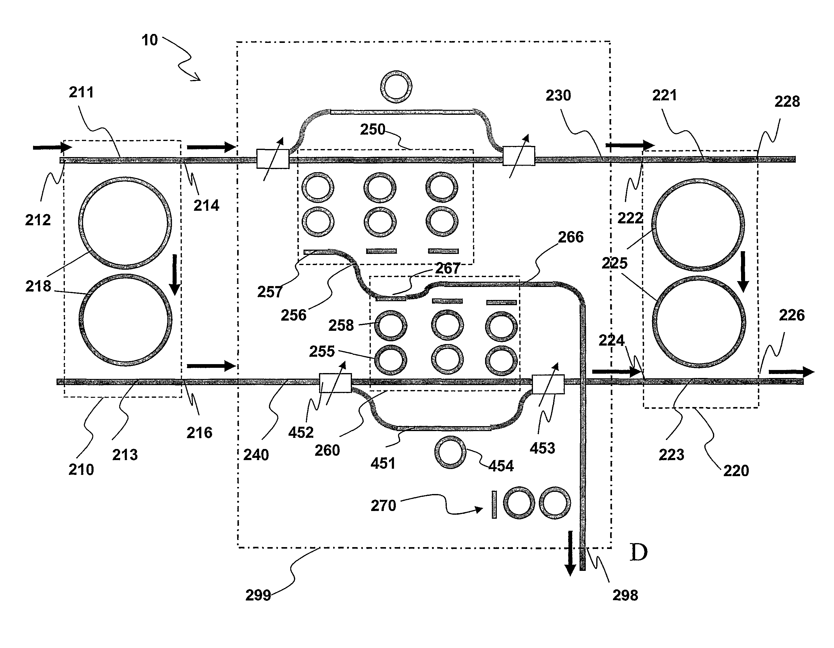 Method and device for tunable optical filtering