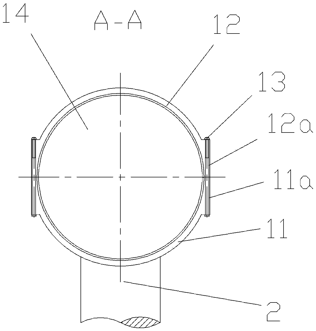 Performance testing device for axles