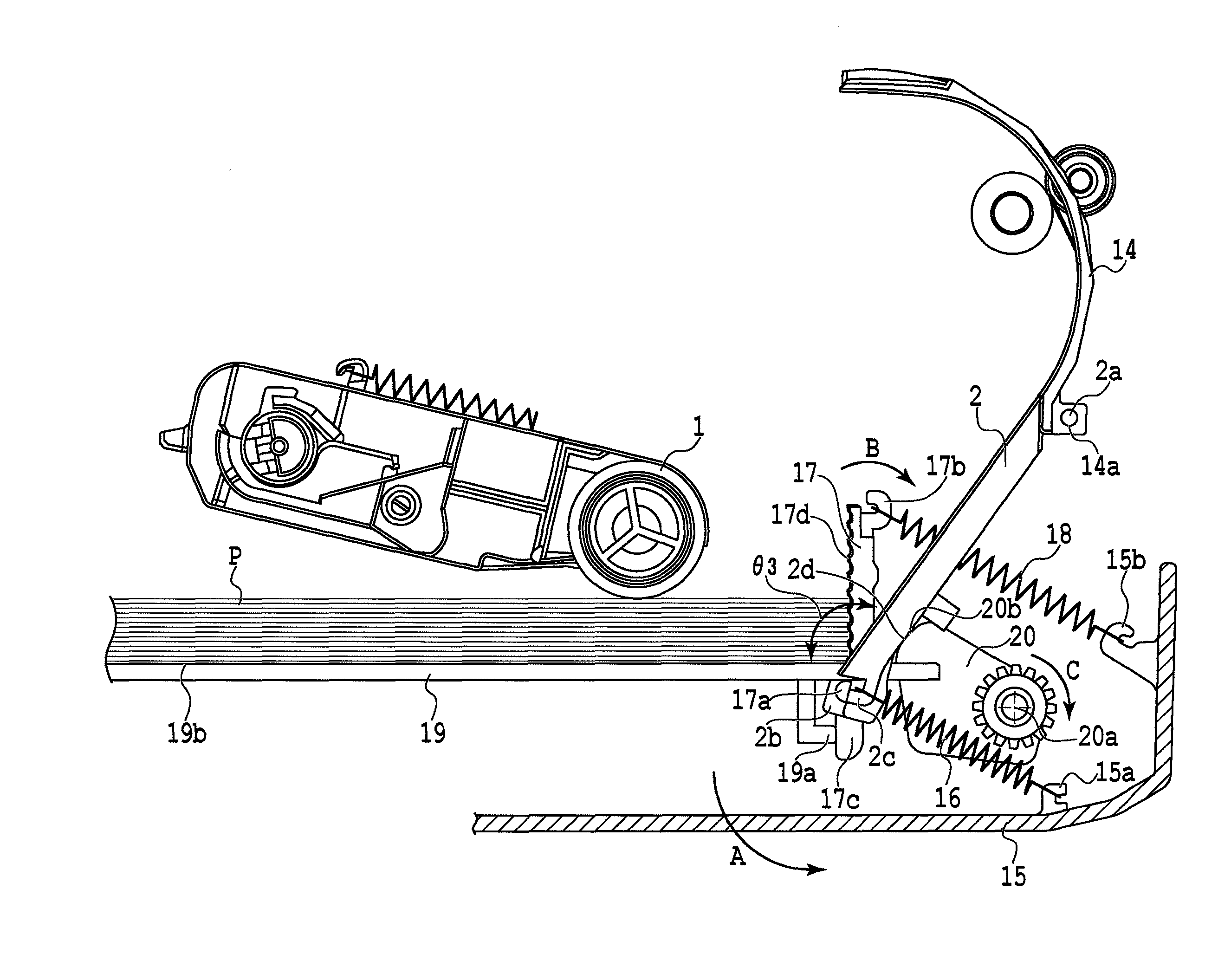 Sheet conveying apparatus, printing apparatus, and processing apparatus