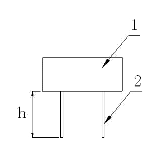 DIP (dual in-line package) component electrostatic protector