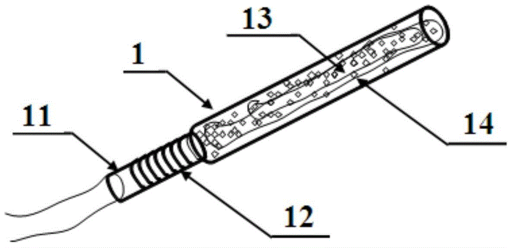 Animal saliva collecting device