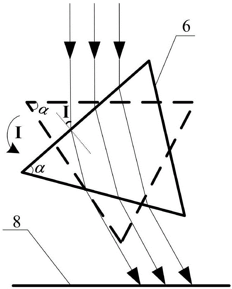 Infrared glass refractive index photoelectric detection method based on measurement apex angle and incidence angle