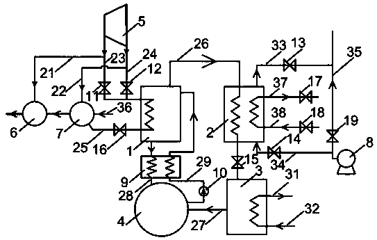 Thermoelectric unit and refrigeration combined efficiency improving system and application method