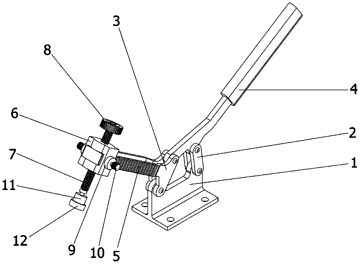 Automobile side plate welding and pressing tool