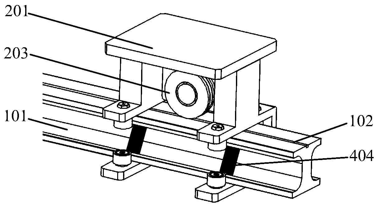 A 360-degree rotating assembly light rail system device and a method for assembling workpieces