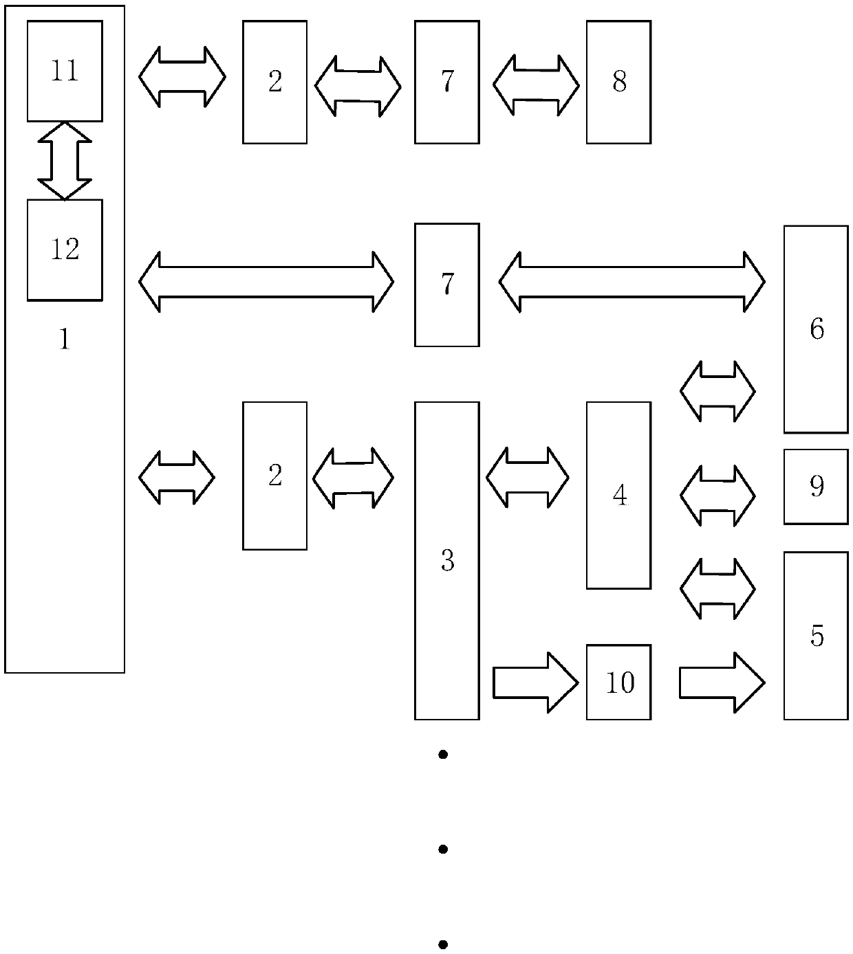 Movable automatic calibration system and method for formation and capacity grading test power supply