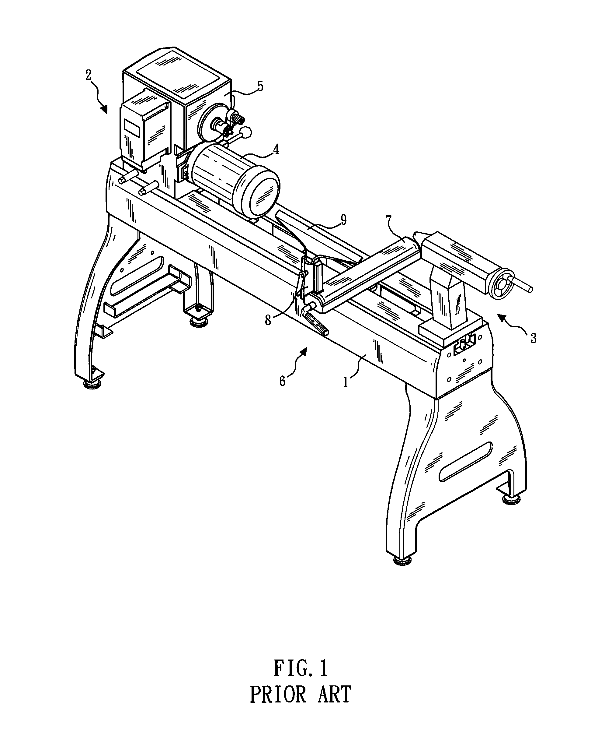 Toolrest mechanism for wood turning lathe