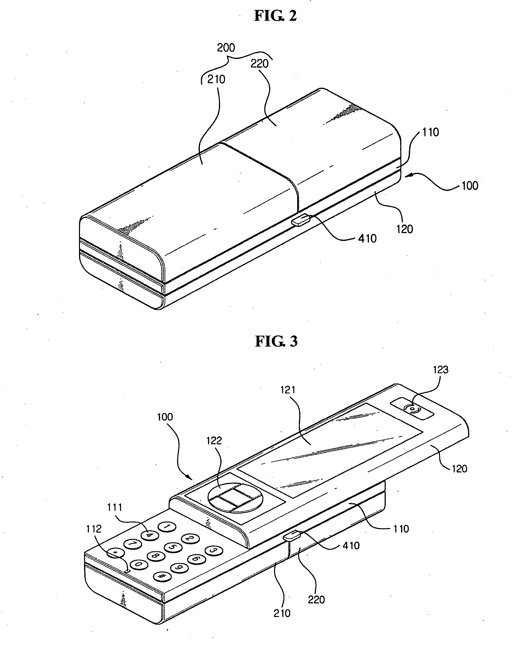 Mobile terminal having an additional keypad