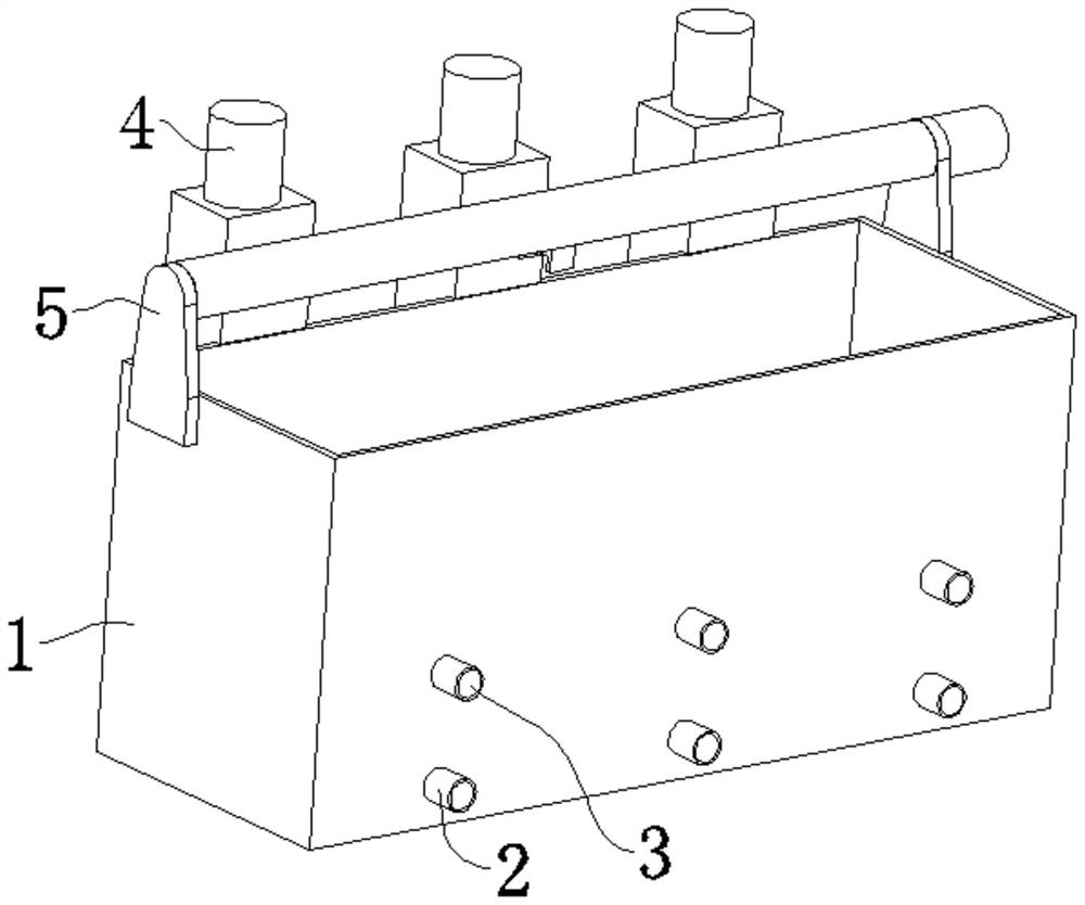 Method for detecting content of trace iron in quartz sand