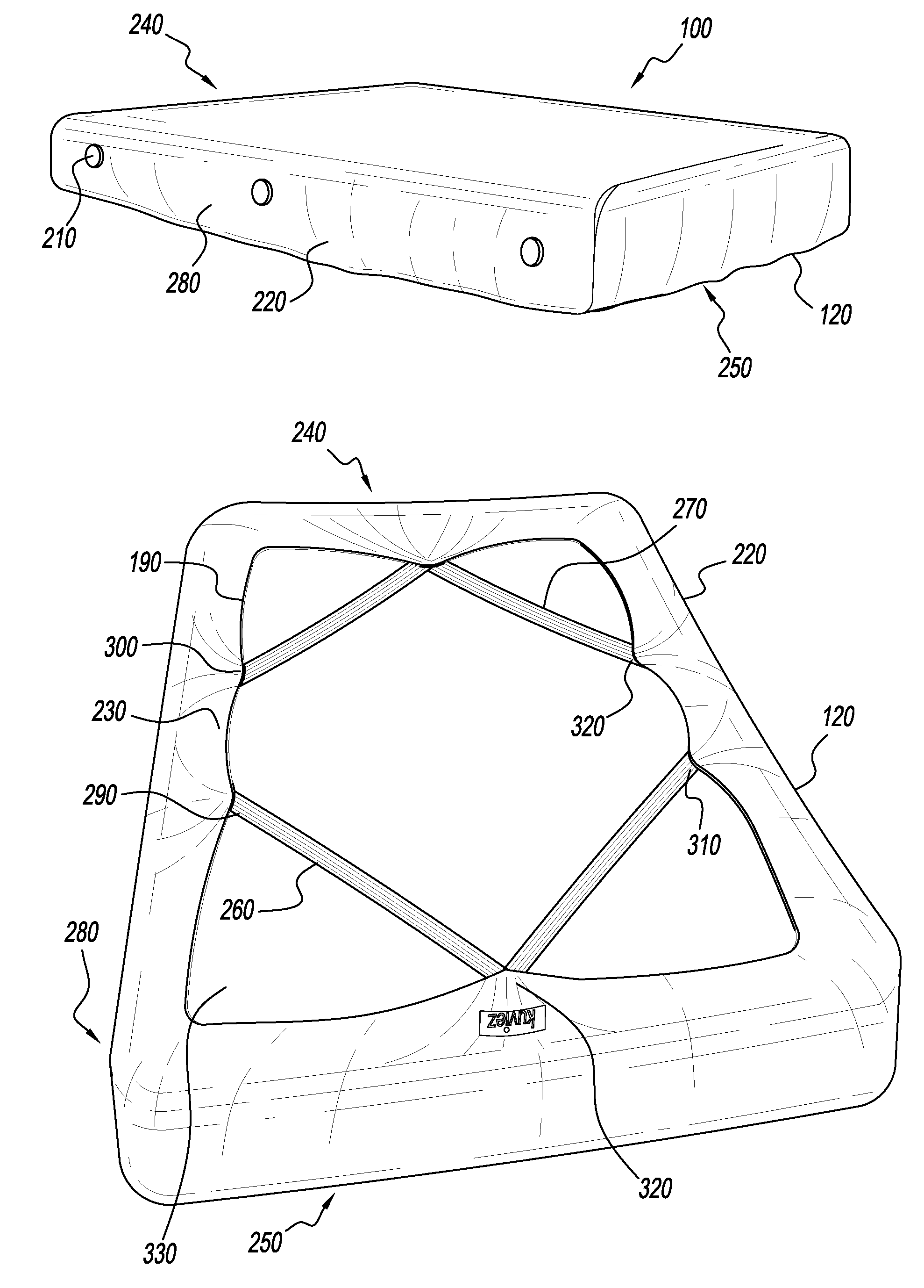 Stabilizing and hybrid bedding sheets for a bed dressing and a set thereof