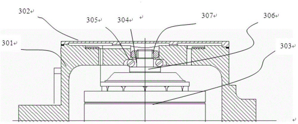 A high-stability, shock-resistant and vibration-resistant marine liquid-floating gyroscope float structure