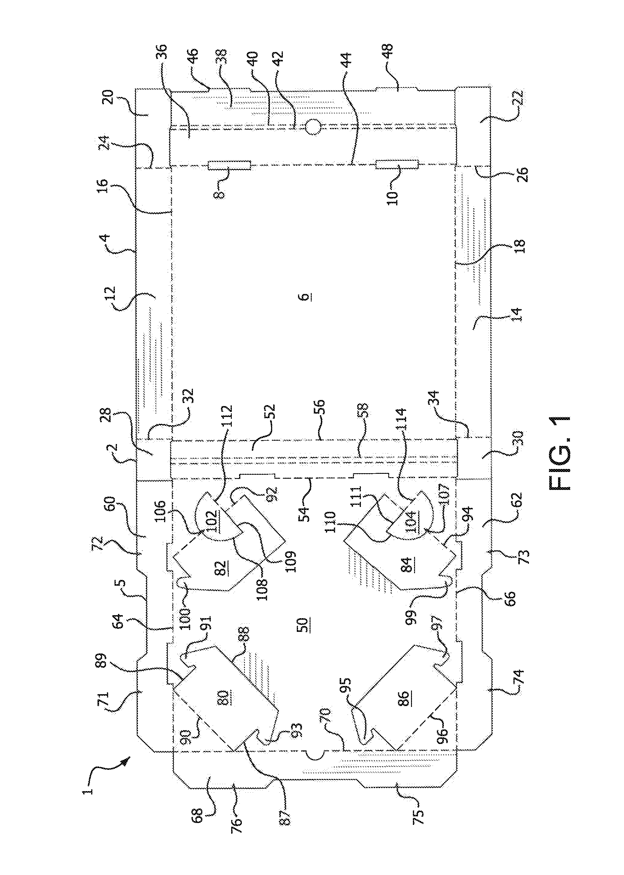 Convertible Food Transporting Box and Method