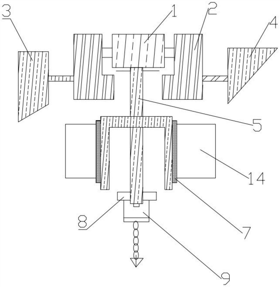 Hydrodynamic force capturing, collecting and energy converting device