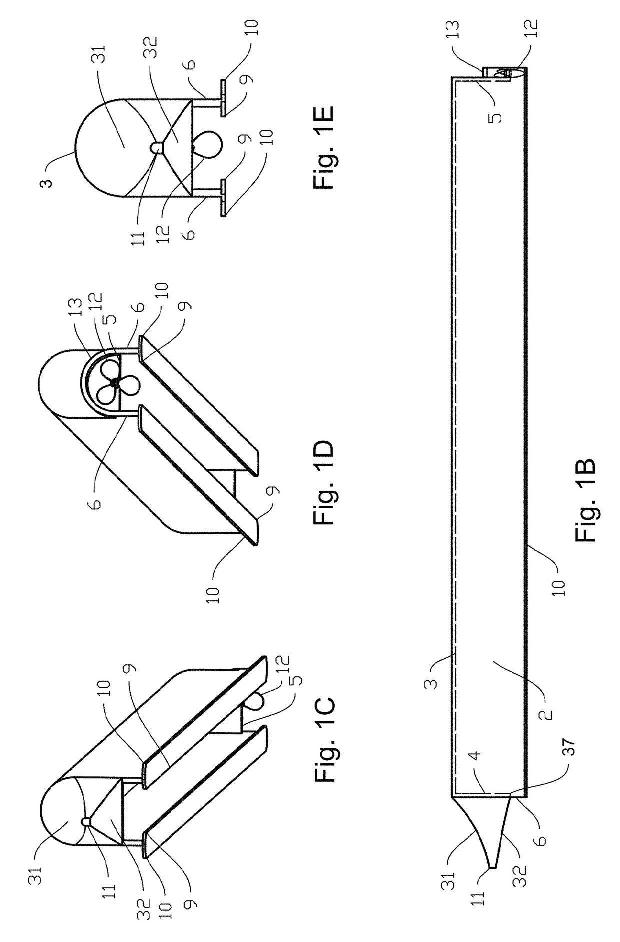 Air chamber hull