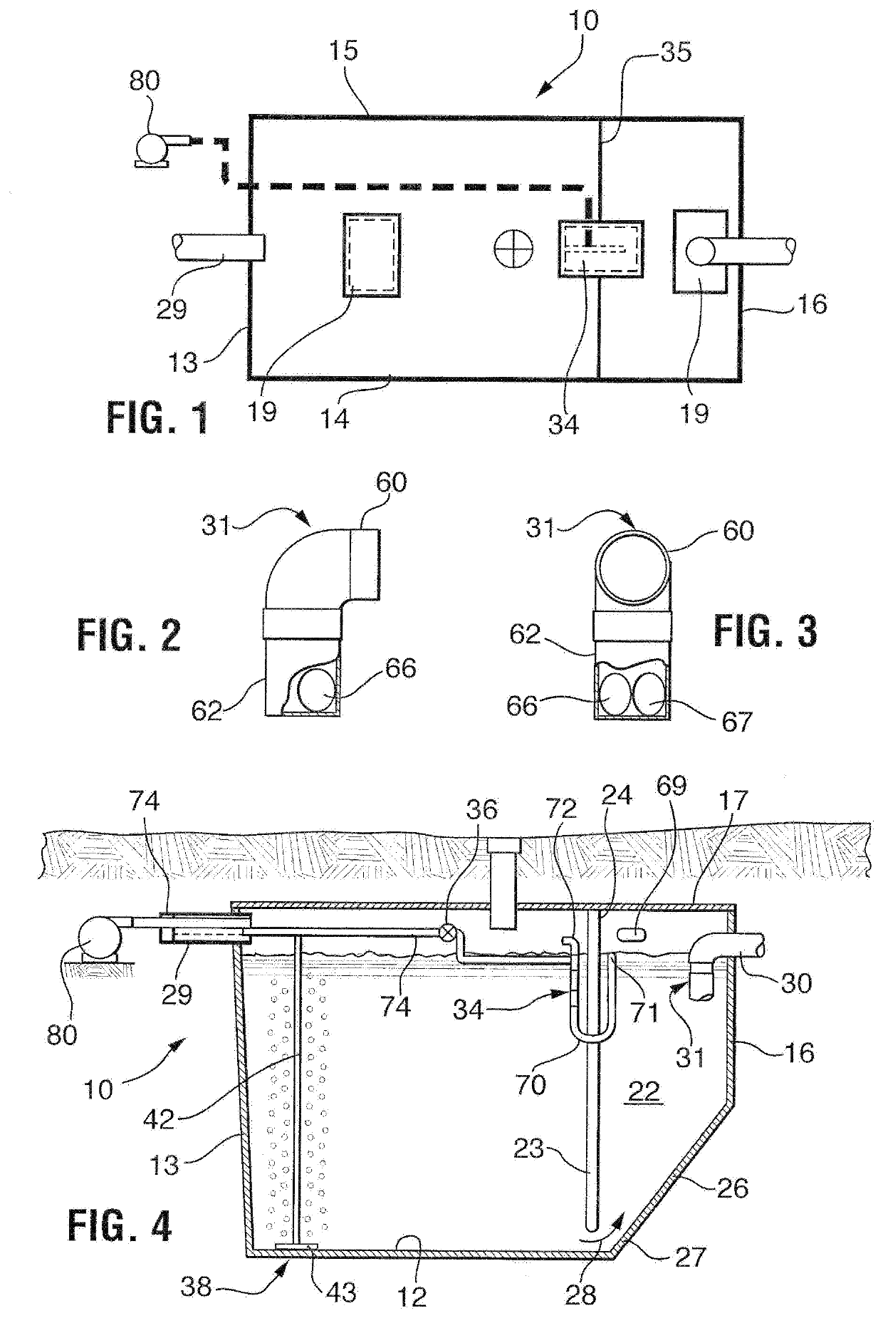 Aerobic wastewater treatment system