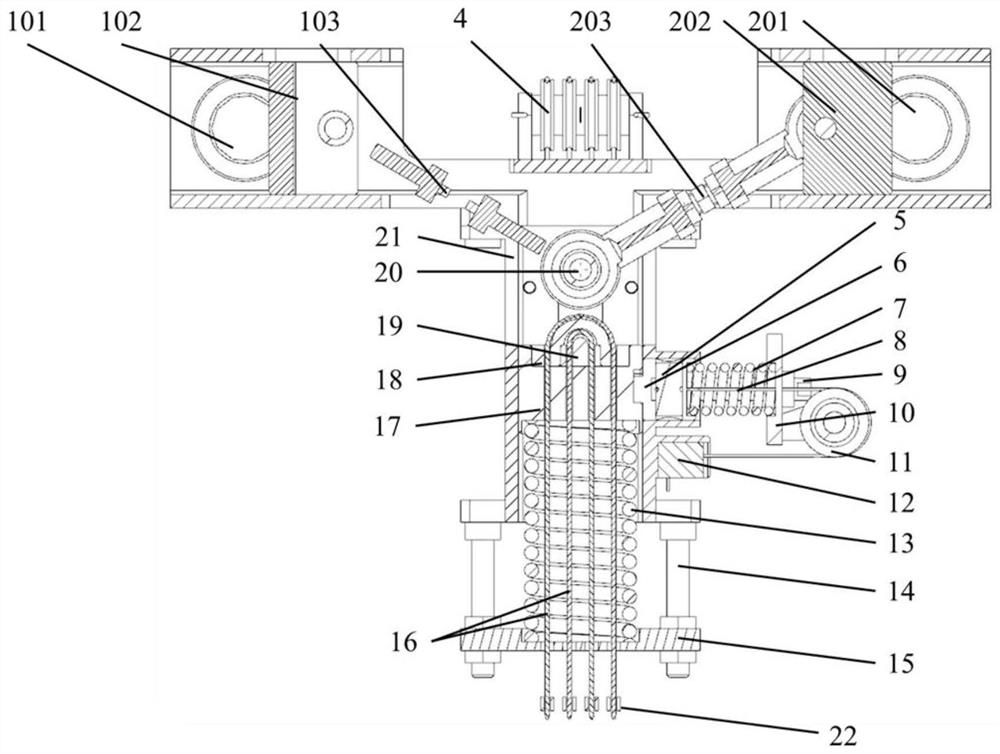 A sma-spring actuated flywheel re-locking mechanism