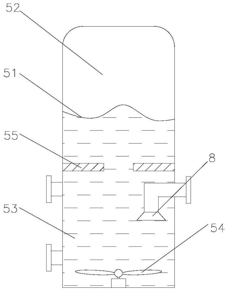 Efficient wind power generation water cooling system capable of preventing nanofluid precipitation