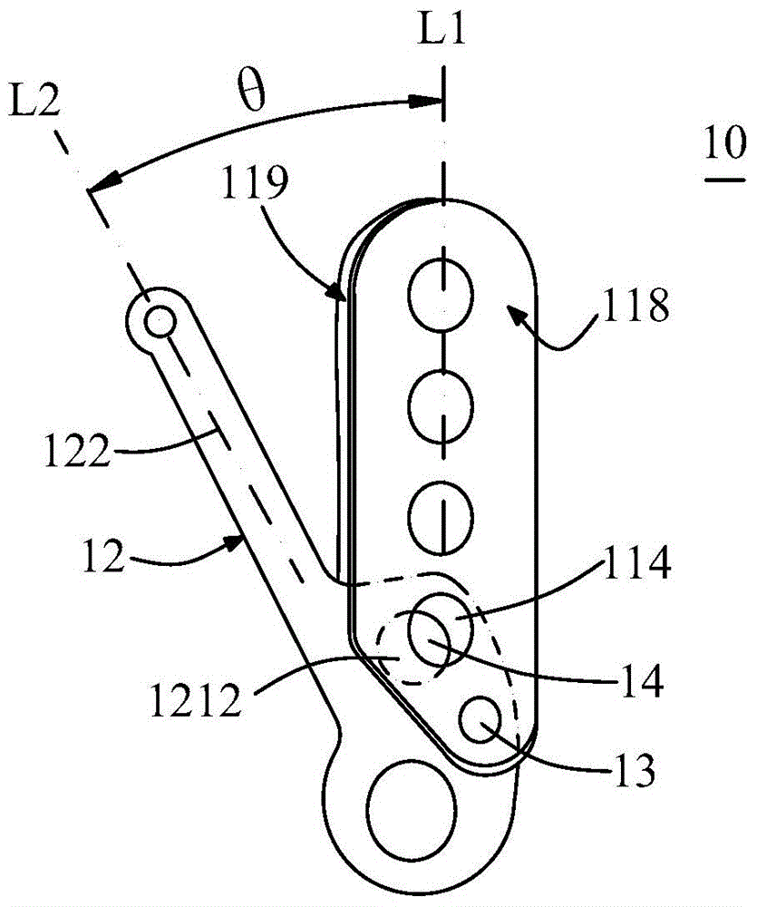 Adjustable descending device