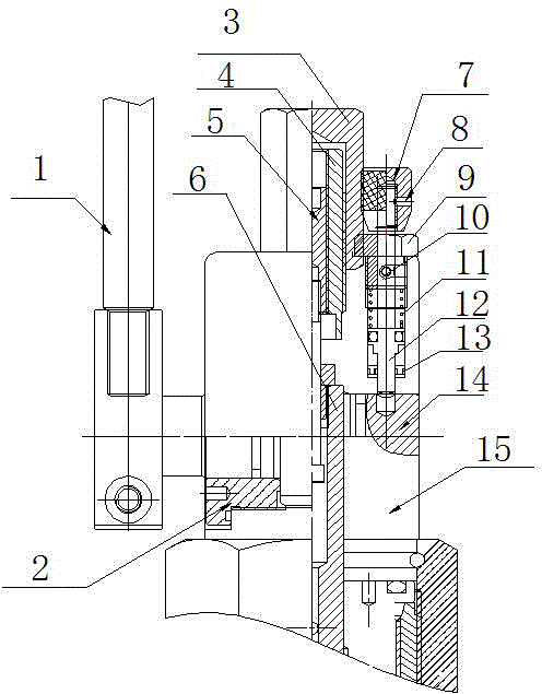 Threaded cartridge type manual proportional reversing valve