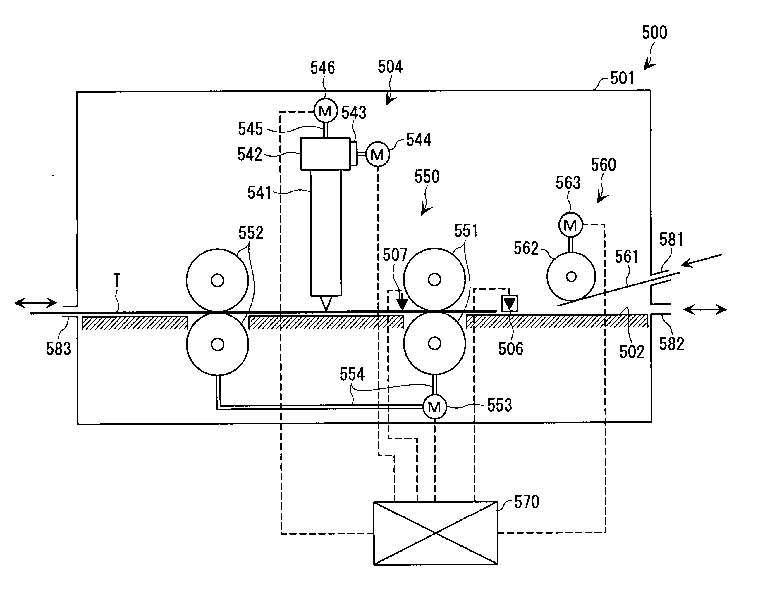 Printing/processing system, printing device, processing device, printing/processing apparatus, method for controlling printing/processing system, program, and storage medium