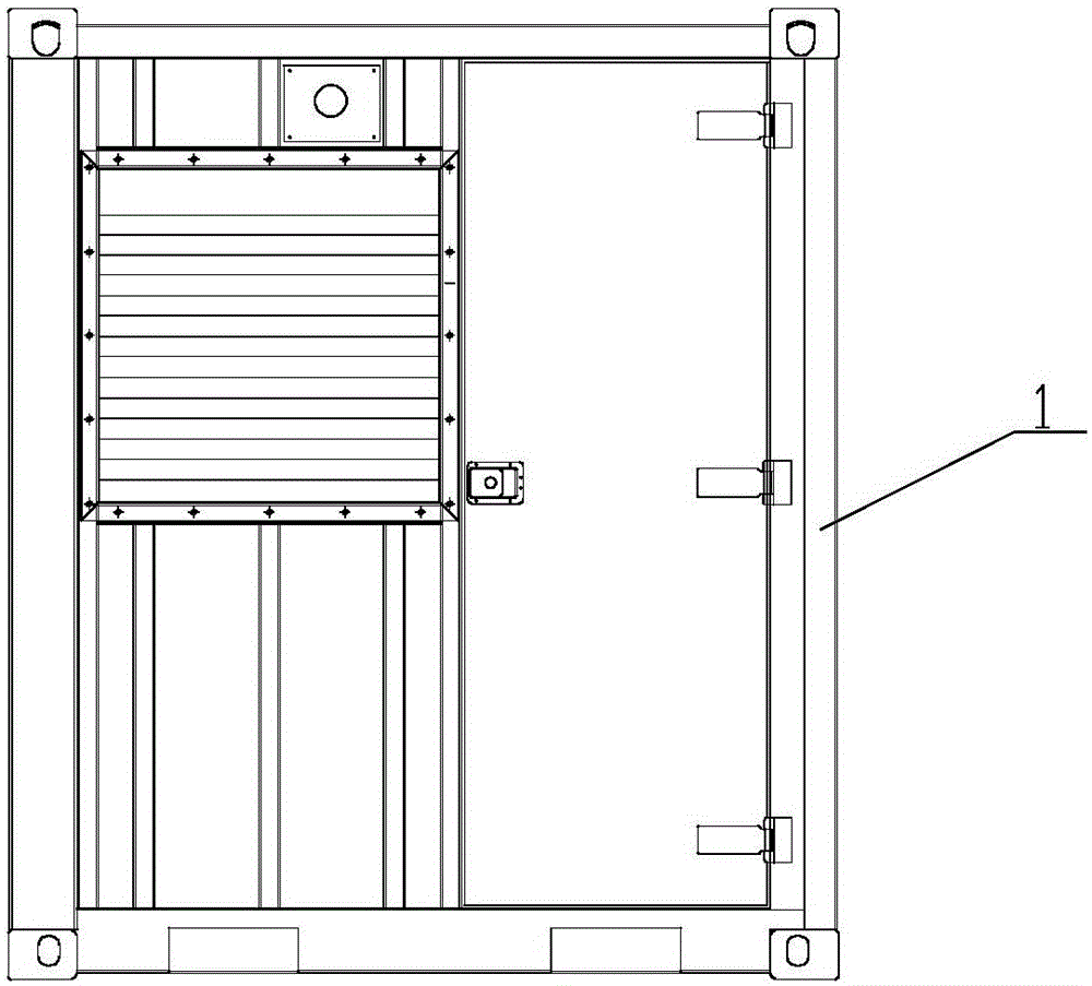 Combined outdoor power supply unit