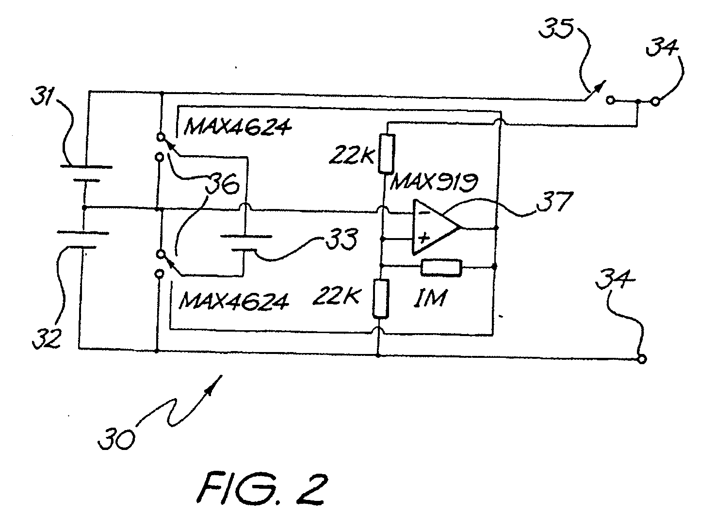 Power supply for a cochlear implant