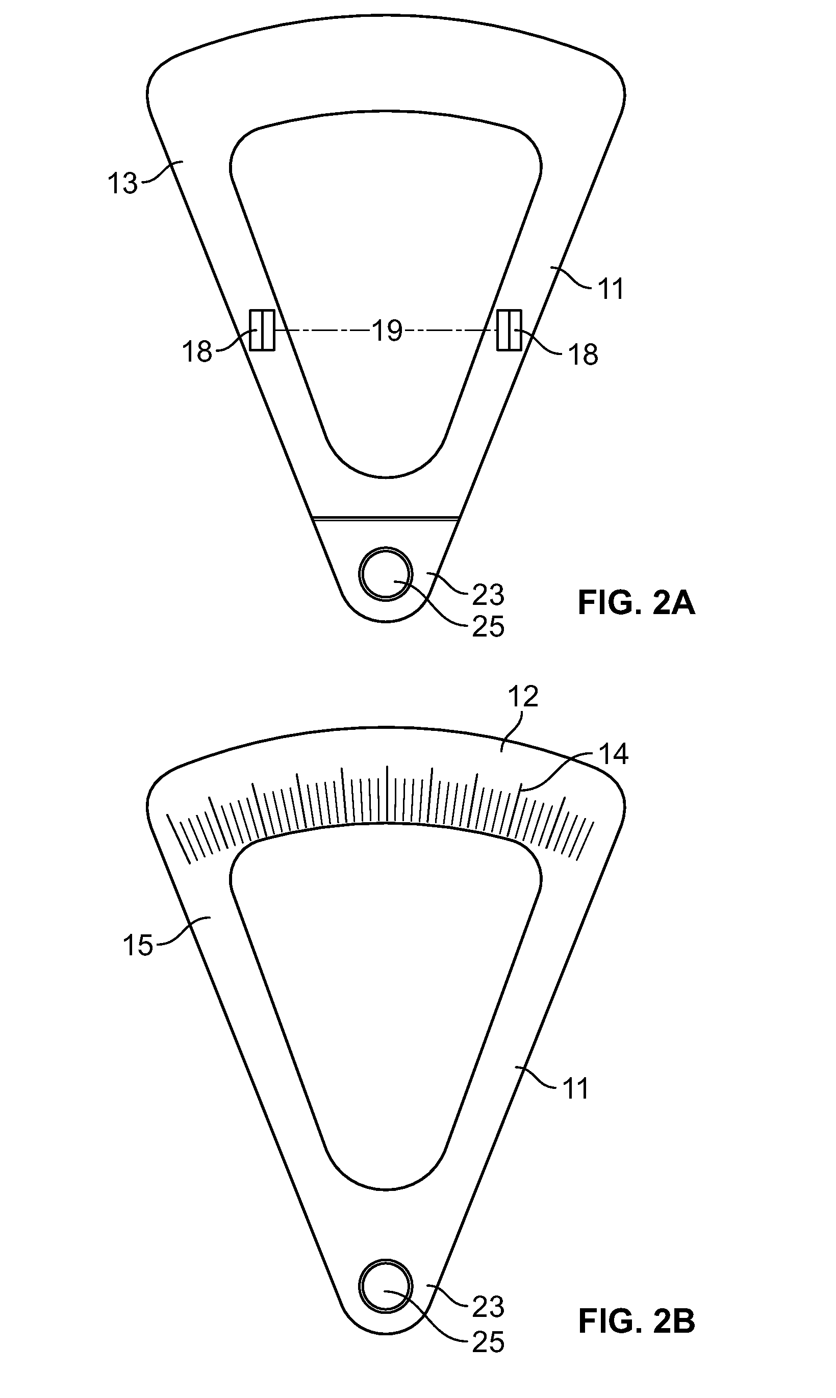 Measurement device for external fixation frame