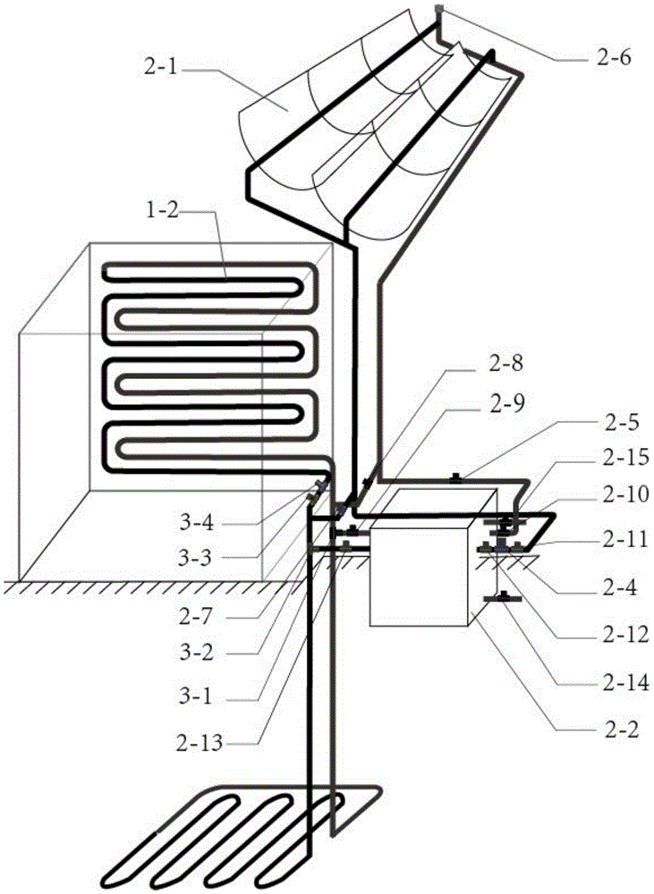 Energy-storage and temperature-regulating wall system coupled with renewable energy and its application method