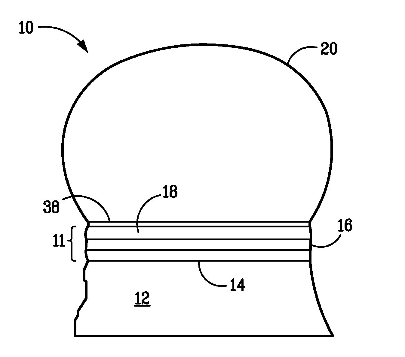 Interconnections for flip-chip using lead-free solders and having reaction barrier layers