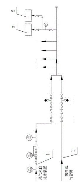 Purging method for signal reception optical window of online laser analyzer