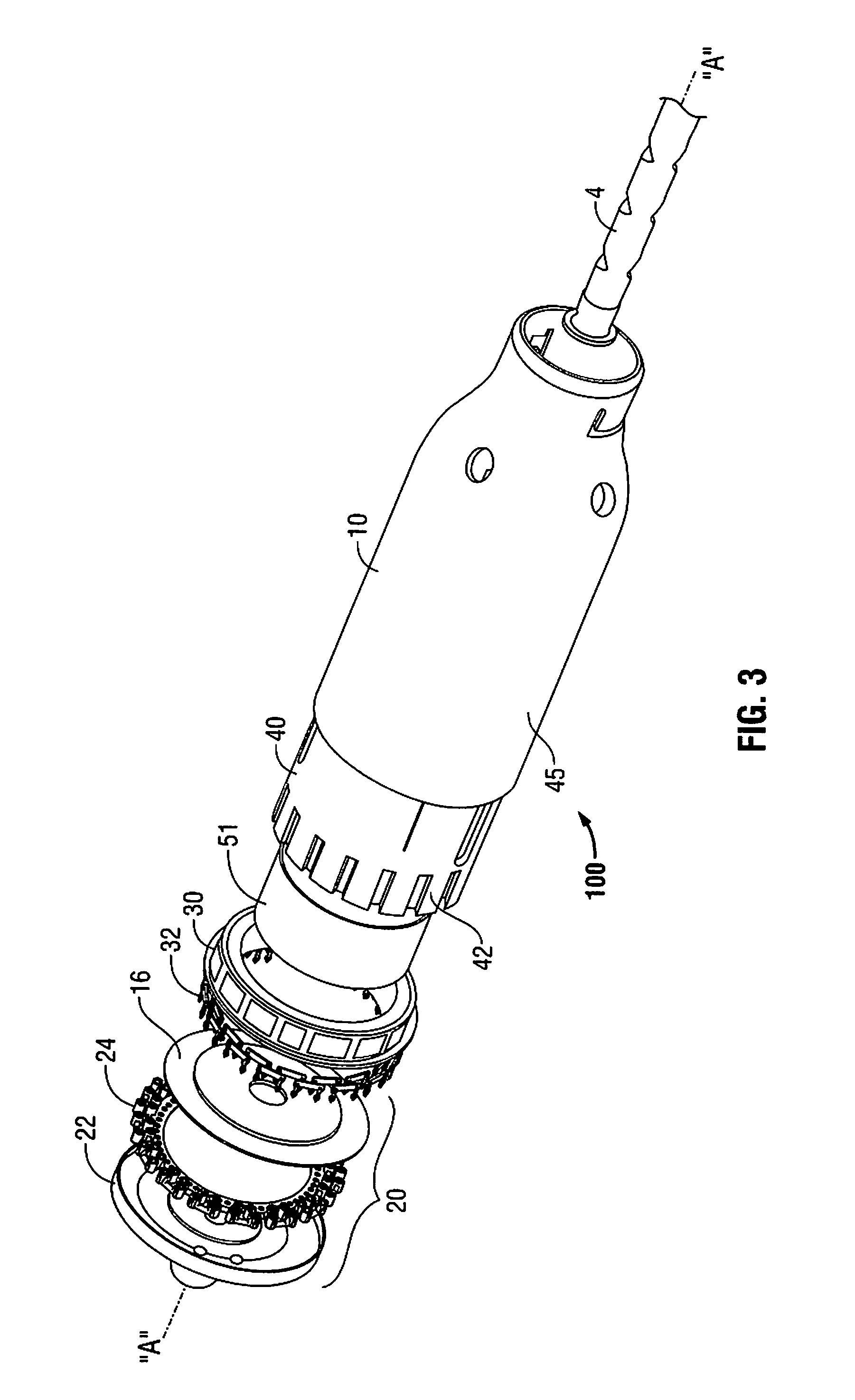 Surgical fastening apparatus